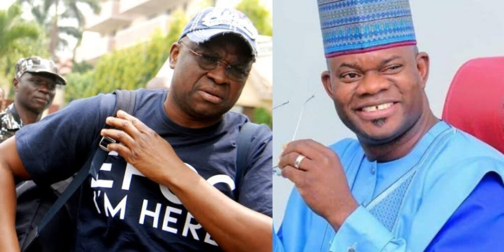 Ayodele Fayose and Yahaya Bello