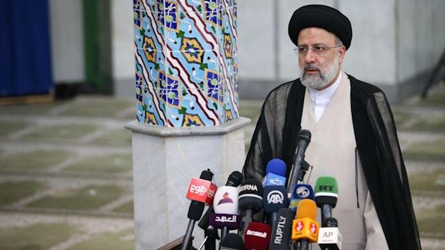 Iran's president-elect Ebrahim Raisi