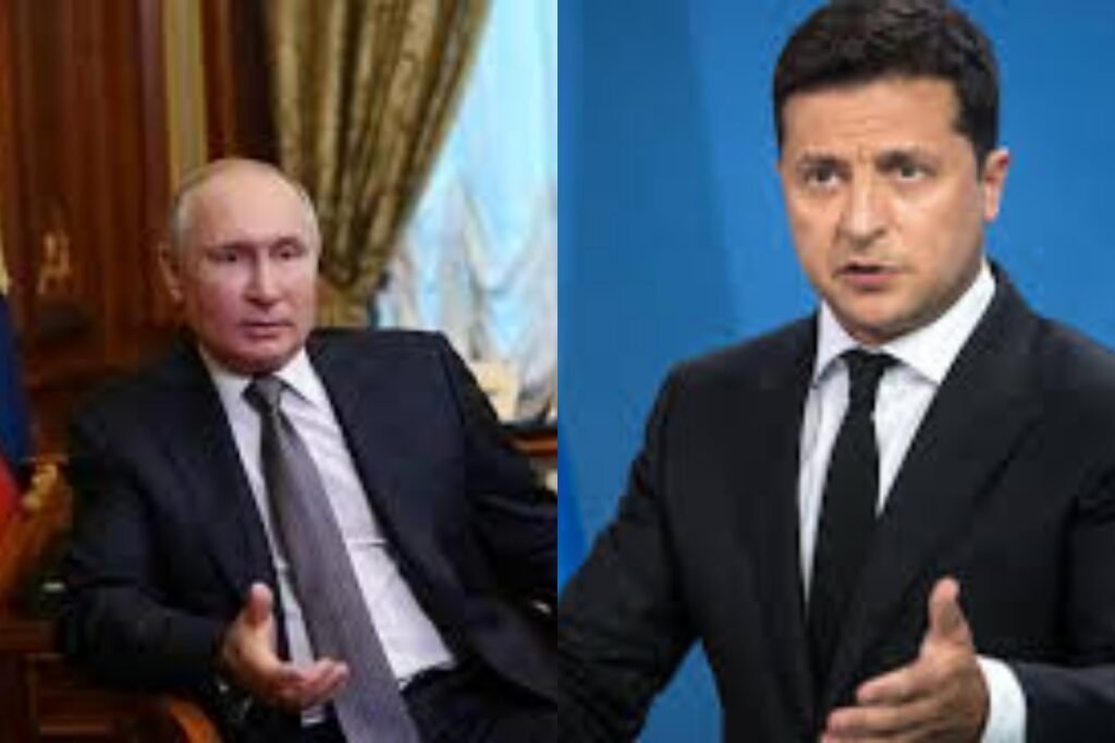 Zelensky and Putin