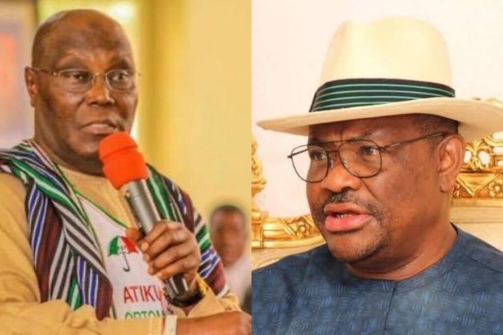 Atiku Abubakar and Nyesom Wike