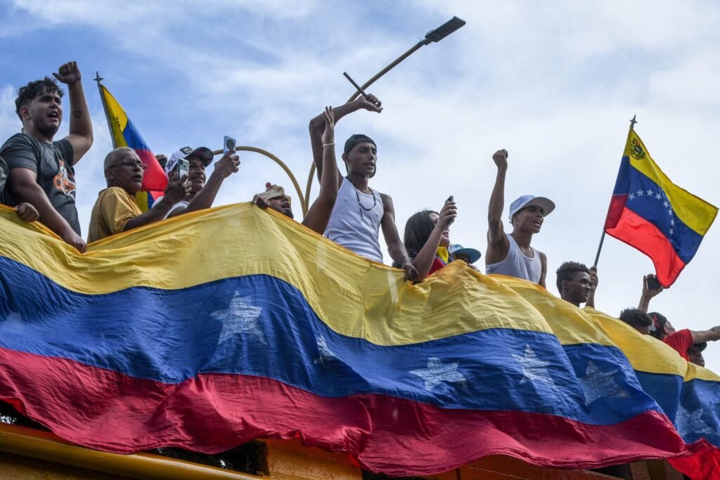 Venezuelans protest