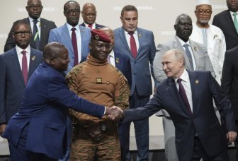 Putin and African leaders