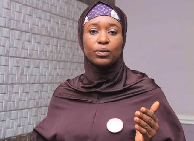 Aisha Yesufu speaking on governance and youth participation