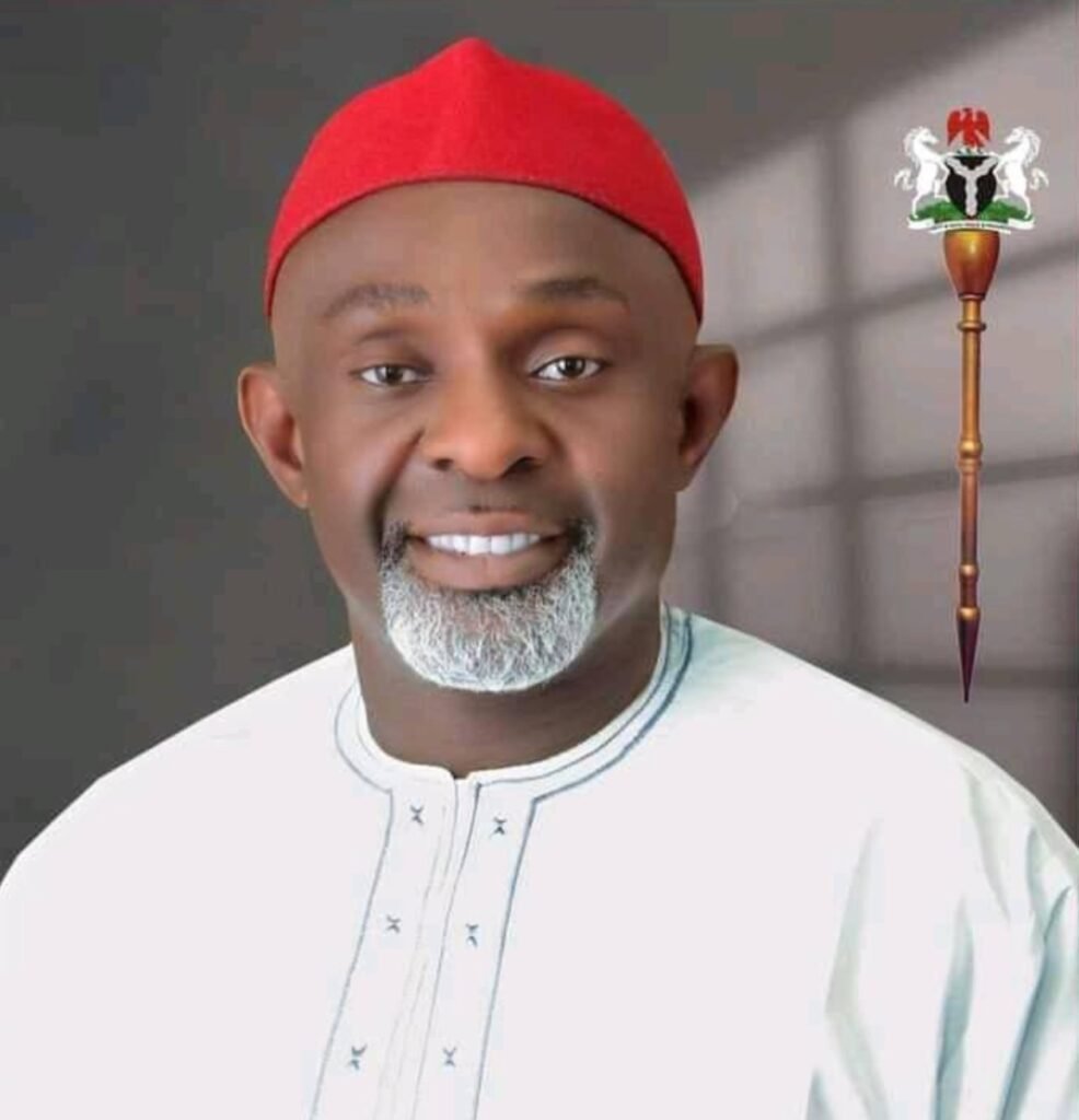 Joshua Obika during political campaign in Nigeria