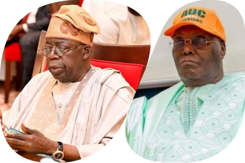 Bola Tinubu and Atiku Abubakar in Nigeria's 2027 presidential election debate